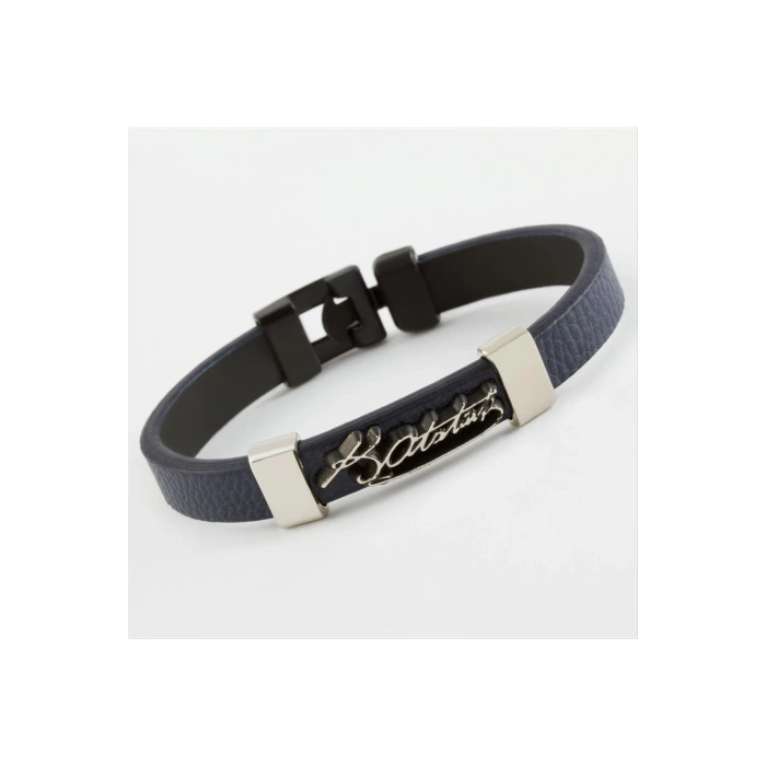 Mustafa Kemal Atatürk Kaliteli Suni Deri Bileklik