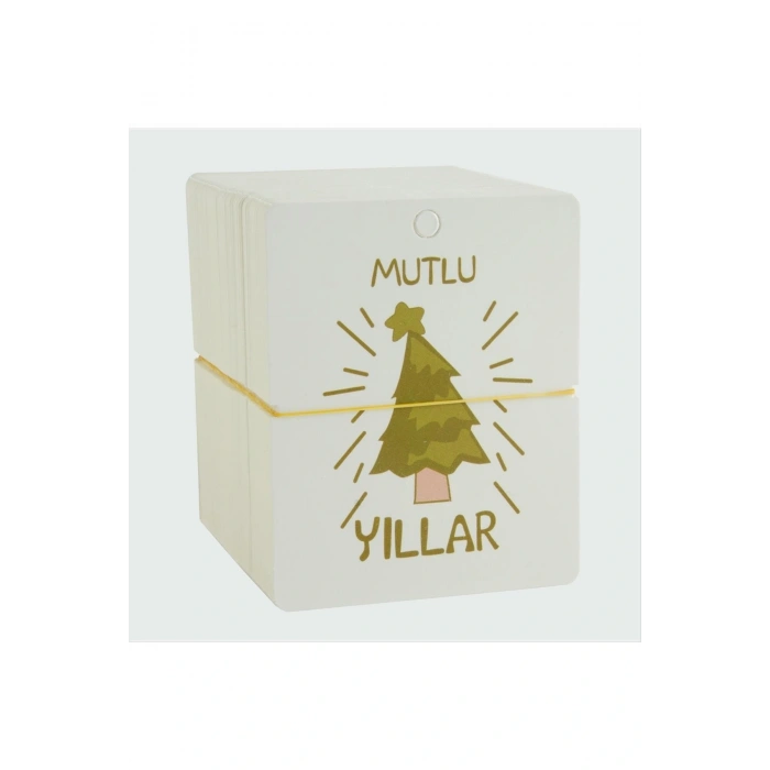 Mutlu Yıllar Bileklik Kartı 200 Adet