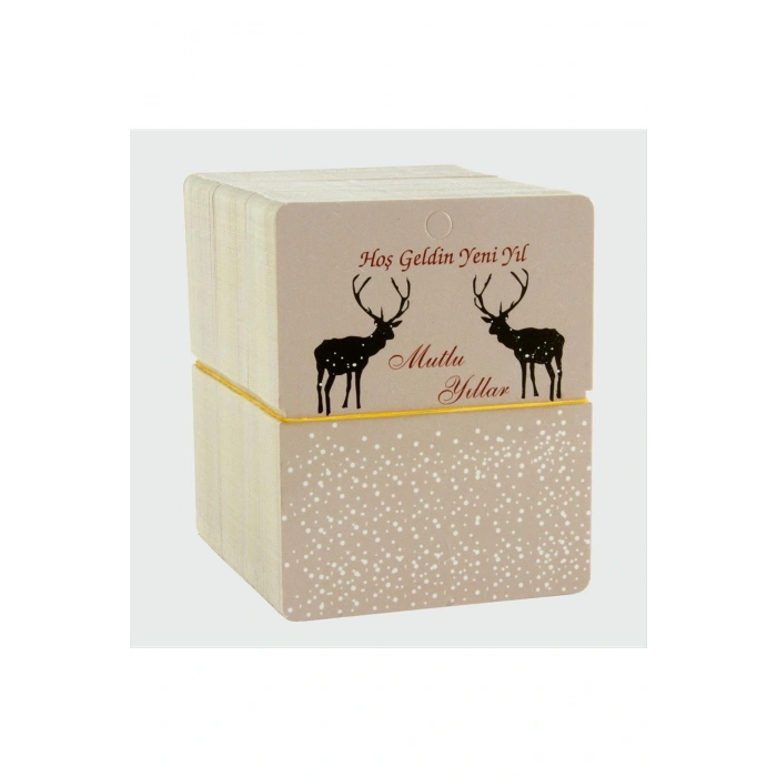 Mutlu Yıllar Bileklik Kartı 200 Adet