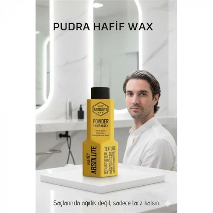Nano Pudra Wax Absolute Professional Saç Şekillendirici 720700