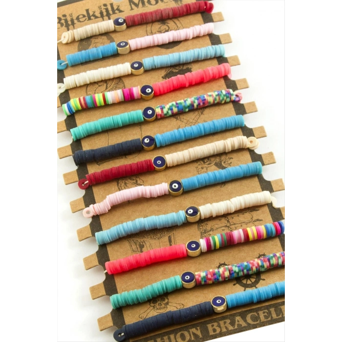 Nazar Fimo Boncuk Bileklik
