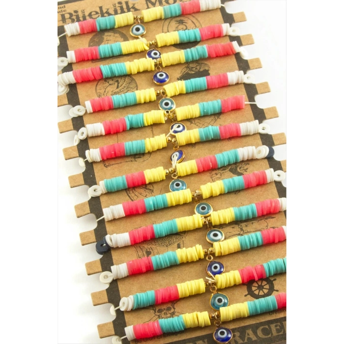 Nazar Fimo Boncuk Bileklik