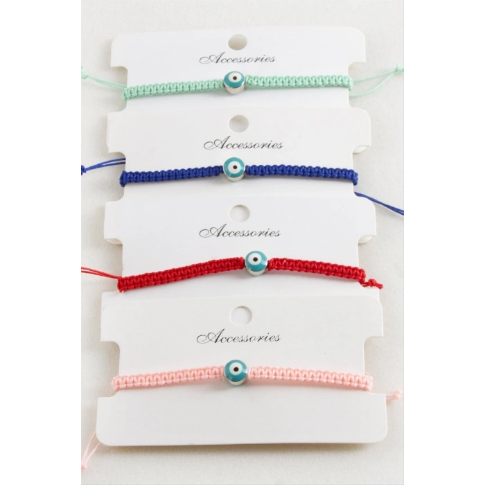 Nazar Makrome Örgülü Bileklik