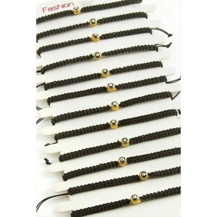 Nazar Makrome Örgülü Bileklik