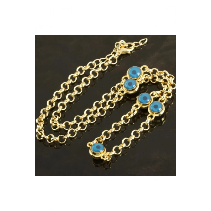 Nazar Zincir Trend Kolye