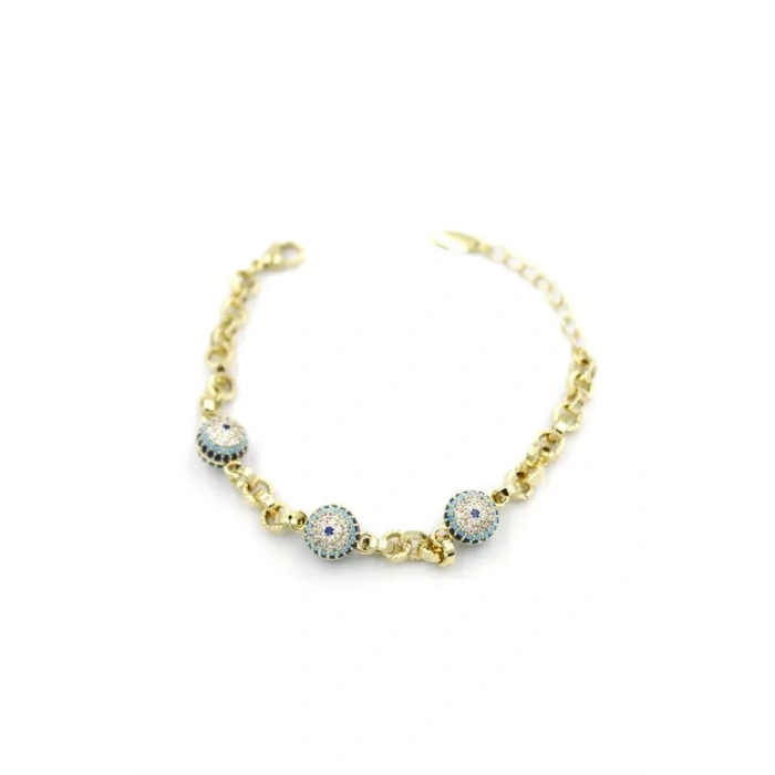 Nazarlı Xuping Vip Bileklik - 14K Altın