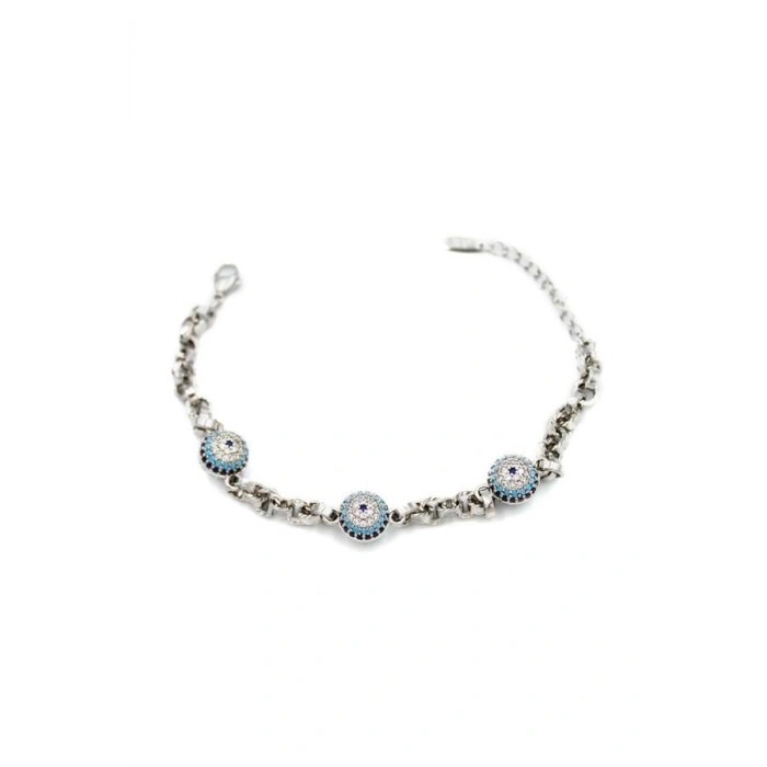 Nazarlı Xuping Vip Bileklik - Gümüş