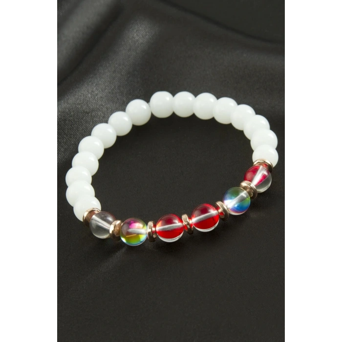 Neon Kuvars Doğaltaş Bileklik