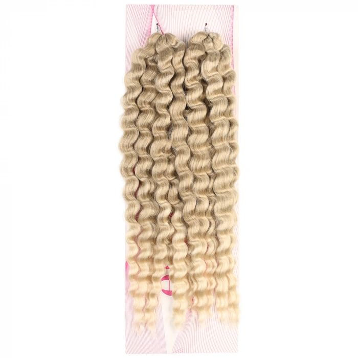 Nice Bulk Afro Su Dalgası Saç - Küllü Balköpüğü / Platin Ombreli