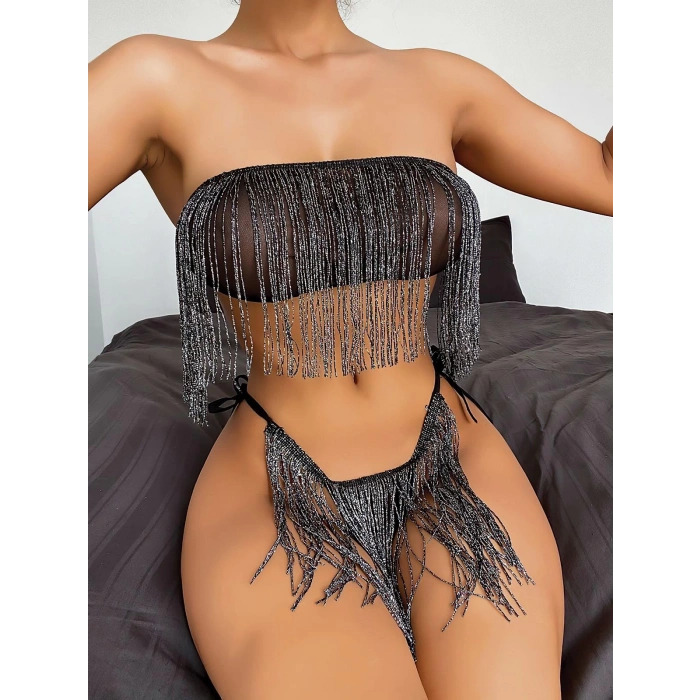 Nightlight Püsküllü Takım 3062