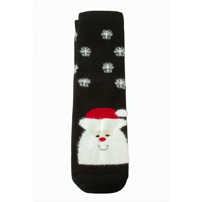 Noel Baba Yılbaşı Kalın Penye Çorap