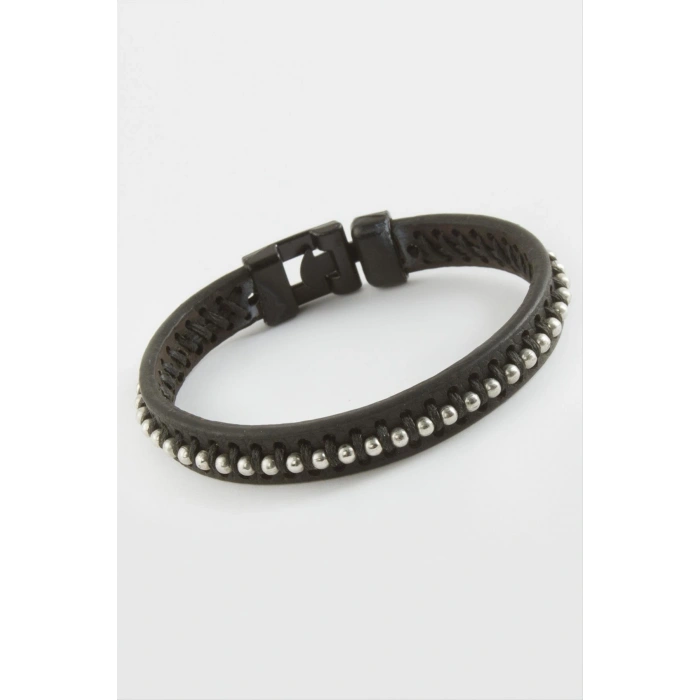 Noktalı Kaliteli Suni Deri Bileklik