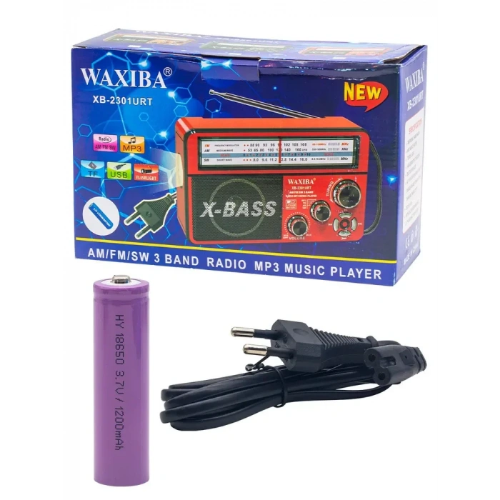 Nostaljik Radyo WAXIBA Nostaljik Radyo Bluetooth Fm Usb XB-2301RT (4887)
