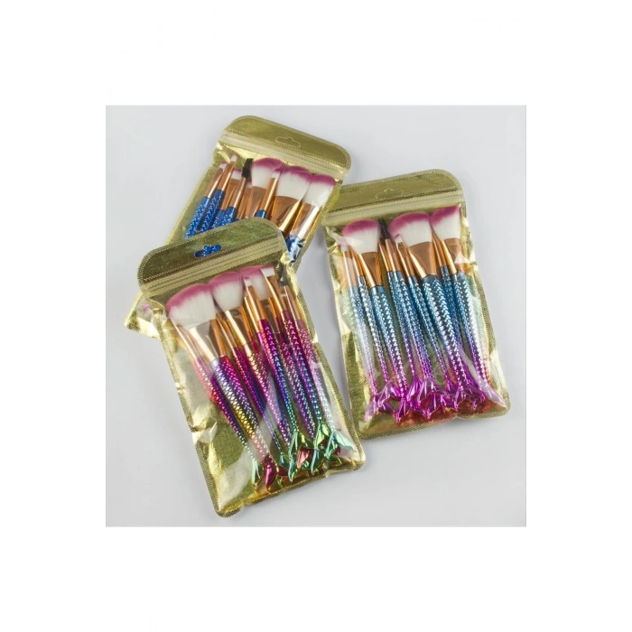 Ocean 10lu Balık Makyaj Fırça Seti