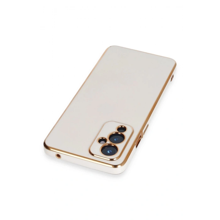 One Plus 9 Kılıf Volet Silikon - Beyaz