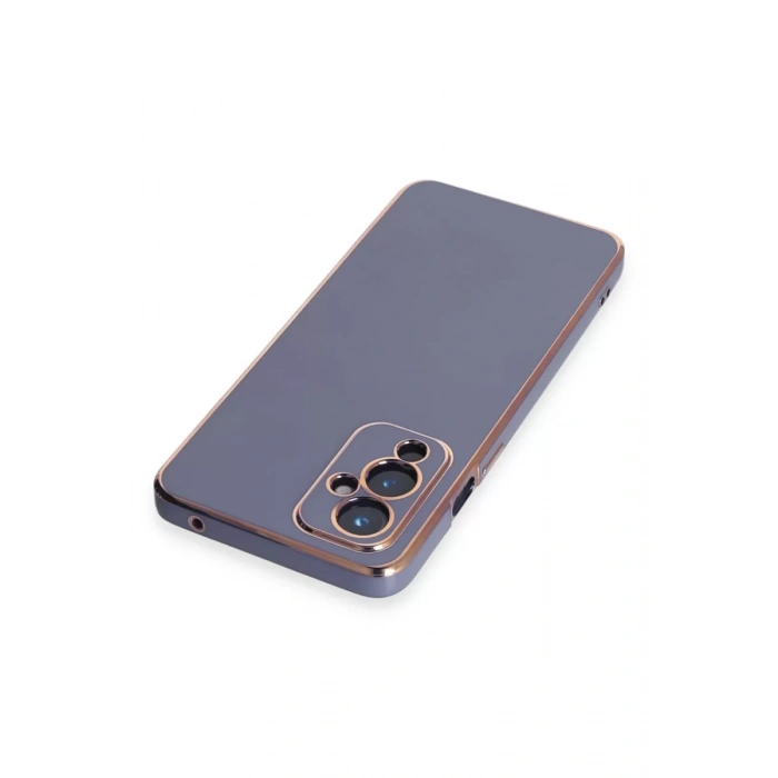 One Plus 9 Kılıf Volet Silikon - Mavi