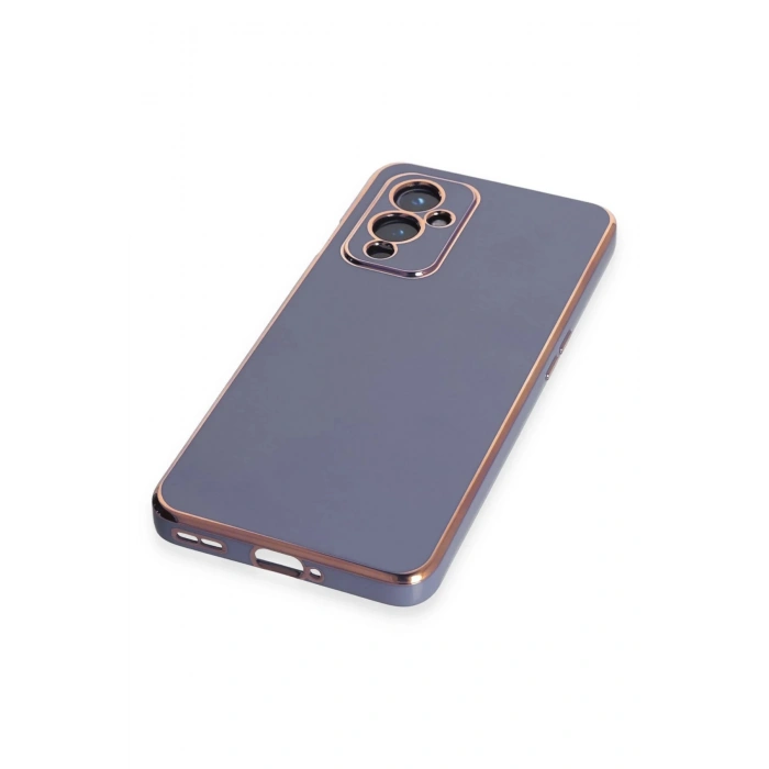 One Plus 9 Kılıf Volet Silikon - Mavi