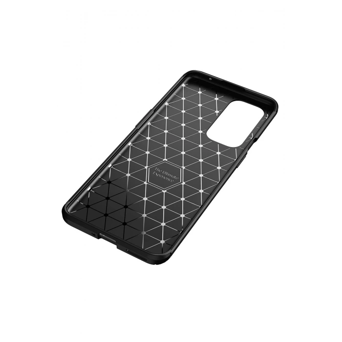 One Plus 9 Pro Kılıf Auto Focus Karbon Kapak - Siyah