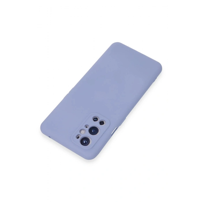 One Plus 9 Pro Kılıf Nano içi Kadife Silikon - Lila
