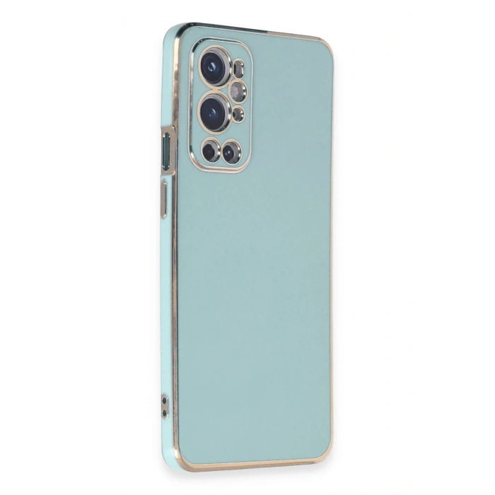 One Plus 9 Pro Kılıf Volet Silikon - Açık Yeşil