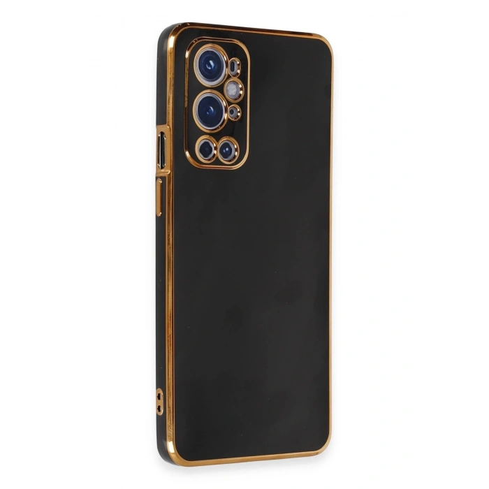 One Plus 9 Pro Kılıf Volet Silikon - Siyah