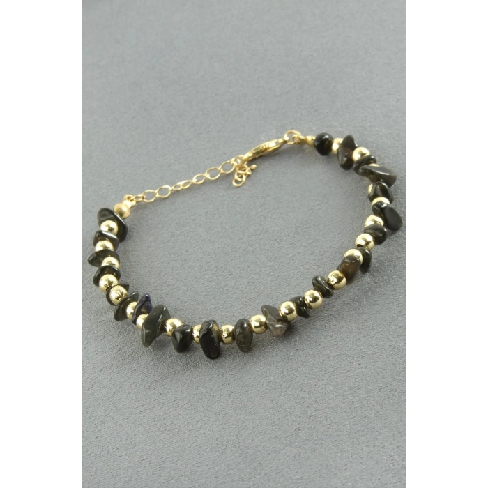 Onix Kırık Doğaltaş Bileklik