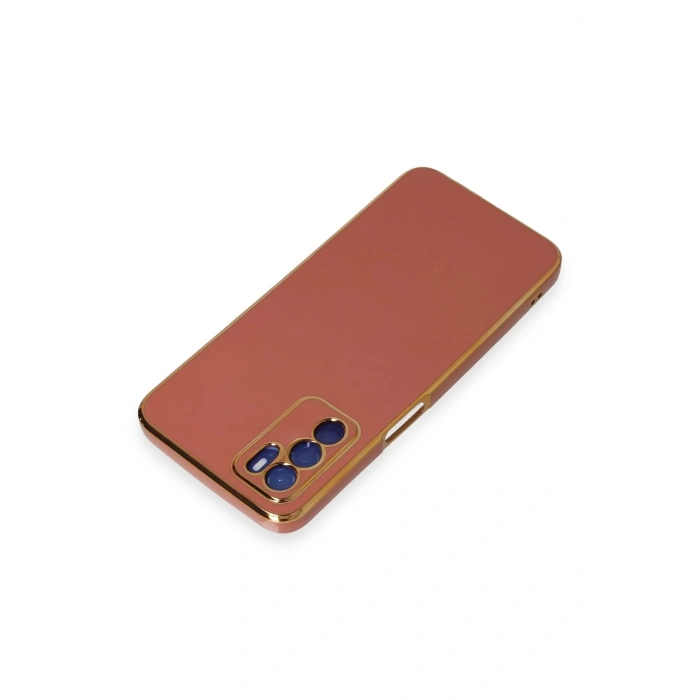 Oppo A16 Kılıf Volet Silikon - Kırmızı