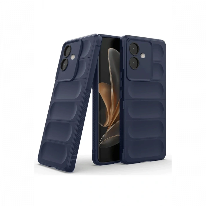 Oppo A3 Kılıf Optimum Silikon - Lacivert