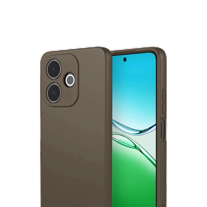 Oppo A5 Pro 4G First Silikon - Kahverengi