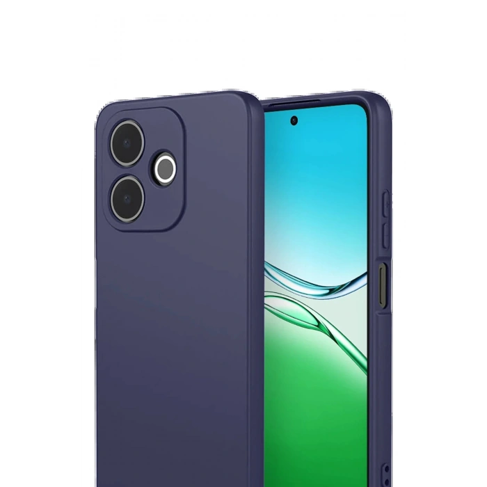 Oppo A5 Pro 4G First Silikon - Lacivert