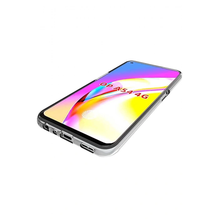 Oppo A54 4G Kılıf Lüx Şeffaf Silikon