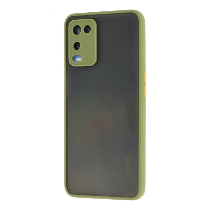 Oppo A54 4G Kılıf Montreal Silikon Kapak - Açık Yeşil