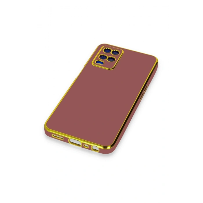 Oppo A54 4G Kılıf Volet Silikon - Kırmızı