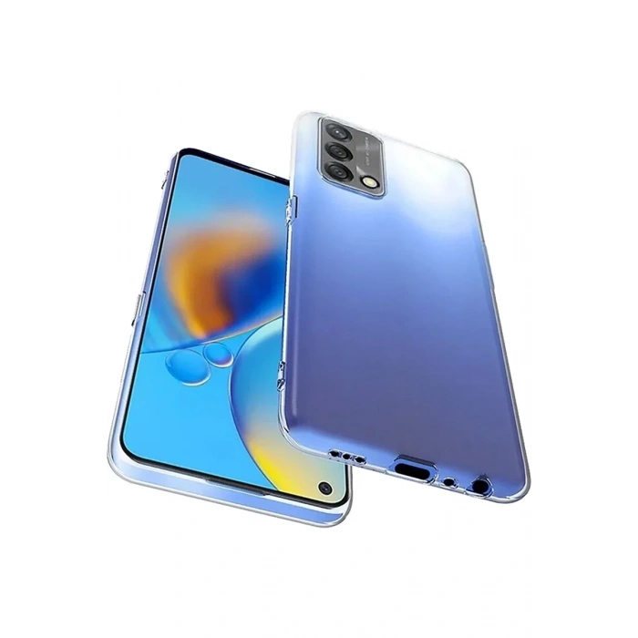 Oppo A74 4G Kılıf Lüx Şeffaf Silikon