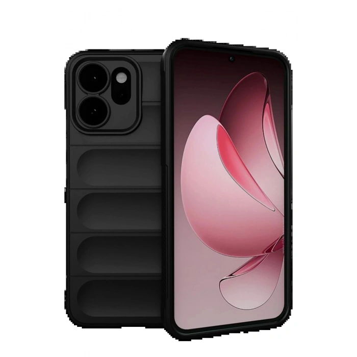 Oppo Reno 14 Optimum Silikon - Siyah