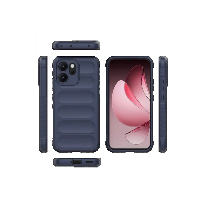 Oppo Reno 14F Optimum Silikon - Lacivert