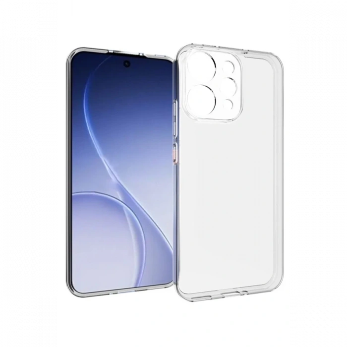 Oppo Reno 15 Lüx Şeffaf Silikon - Şeffaf