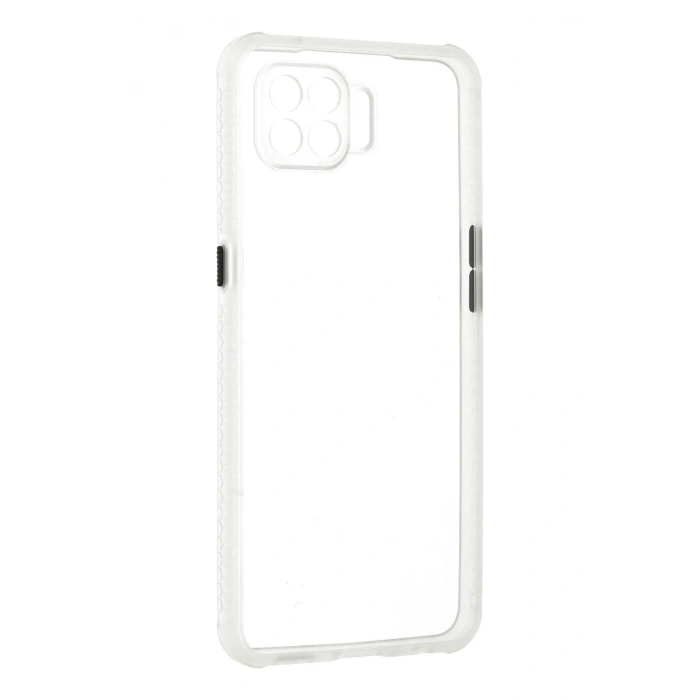 Oppo Reno 4 Lite Kılıf Miami Şeffaf Silikon - Şeffaf