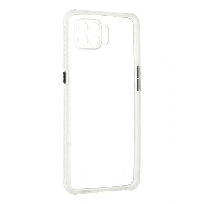 Oppo Reno 4 Lite Kılıf Miami Şeffaf Silikon - Şeffaf