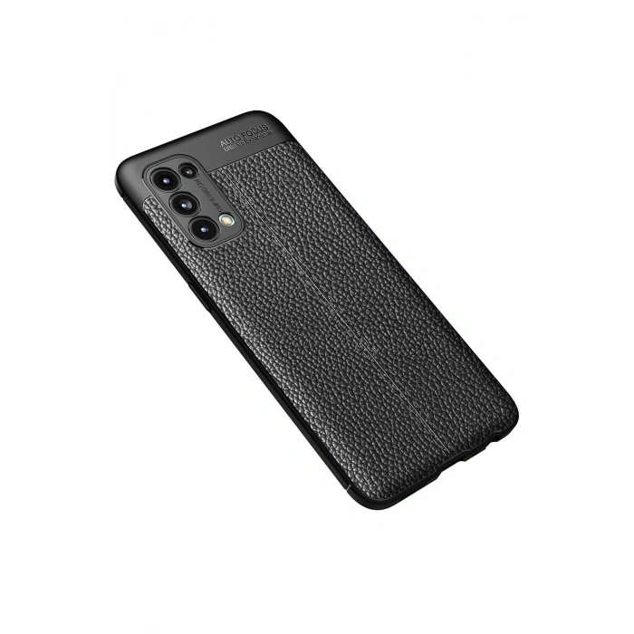 Oppo Reno 5 Kılıf Auto Focus Kapak - Siyah