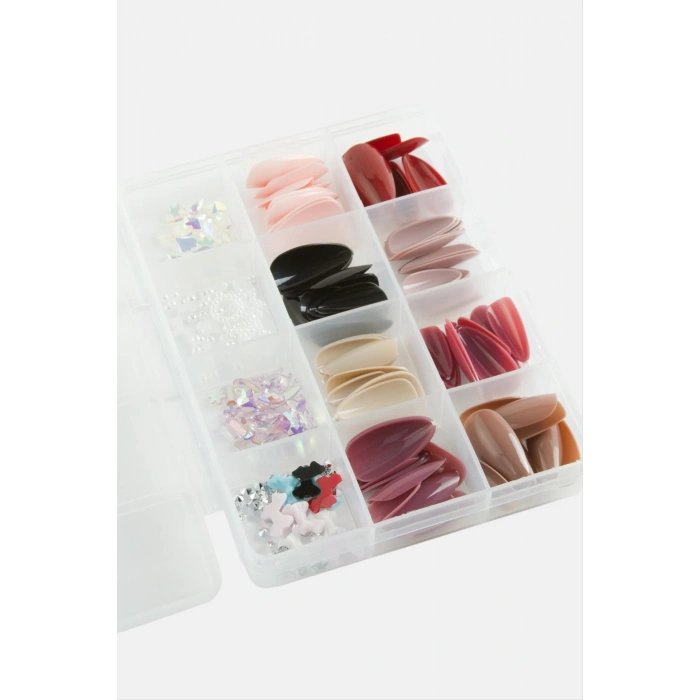 Orange 96 Adet Takma Tırnak Süsü