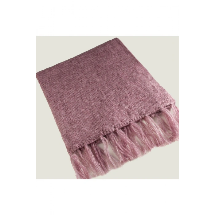 Örgülü İplik Kışlık Şal