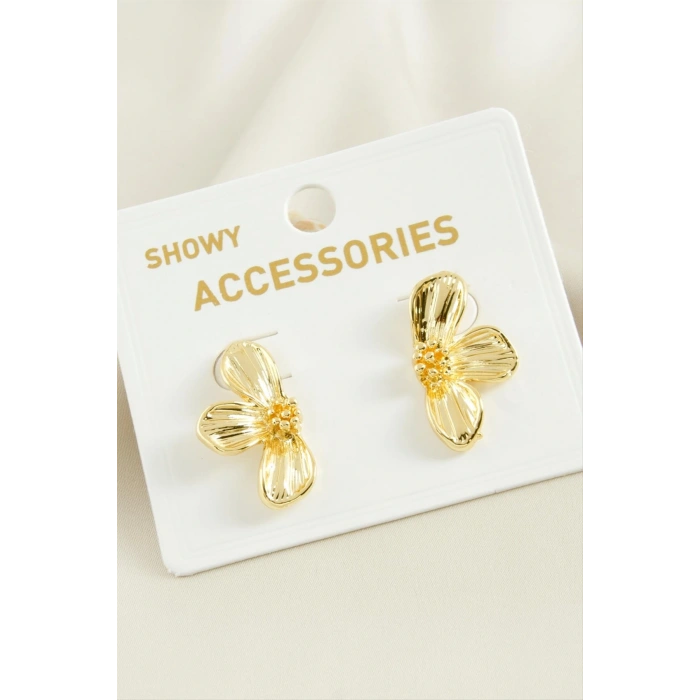 Orkide Trend Metal Küpe