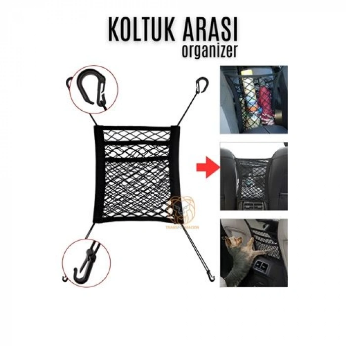 Oto Koltuk Arası Filesi Ceplik 720922
