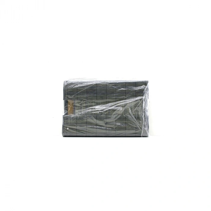 Oval Bambu Kenarlı 3lü Organizer Sepet Seti - Gri