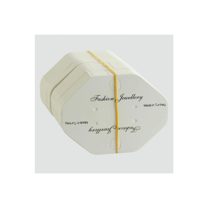 Oval Kolye Kartı Küçük