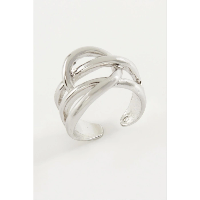 Oval Metal Yüzük