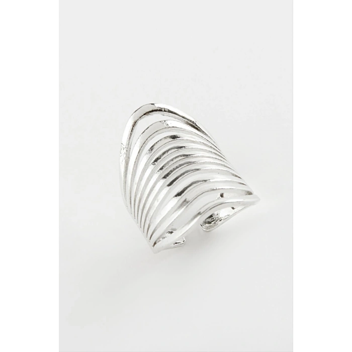 Oval Metal Yüzük