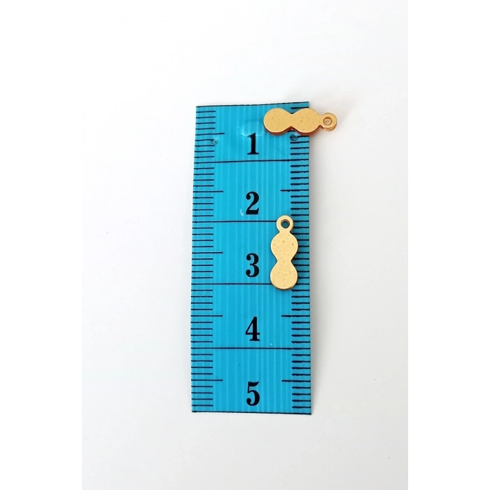 Oya Abiye Bileklik Kolye Pleksi Metalik Plastik Pul Altın Renk 24 gram 300 adet - BNC552