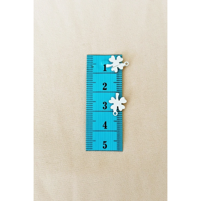 Oya Abiye Bileklik Kolye Pleksi Metalik Plastik Pul Gümüş Renk 24 gram 210 adet - BNC562